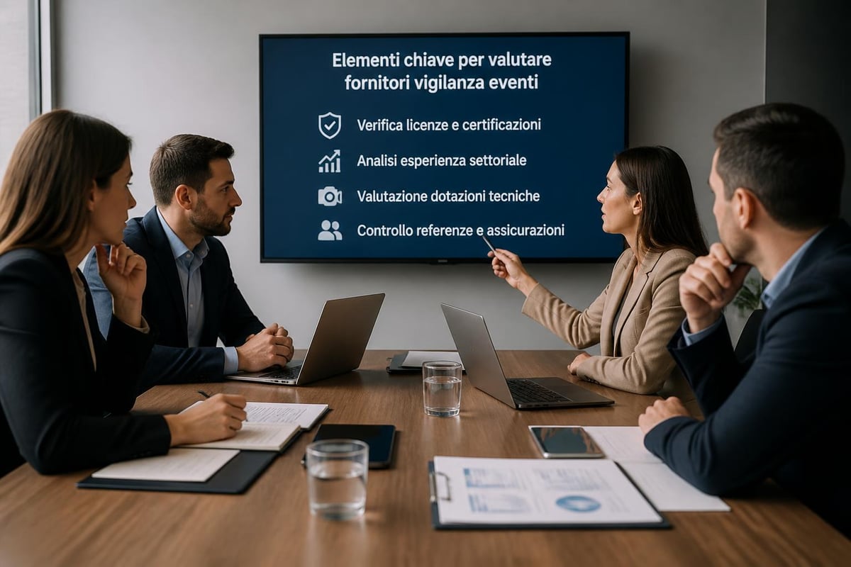 Checklist selezione vigilanza
