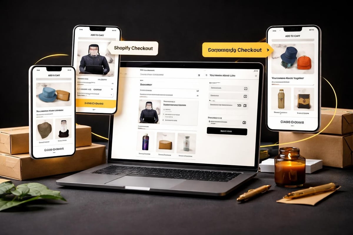 Shopify upsell and cross-sell flow