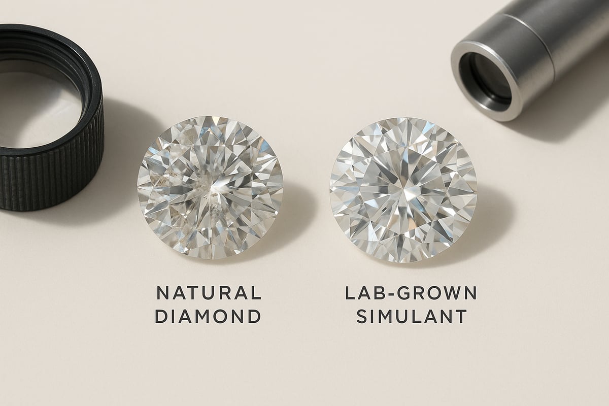 How to Distinguish Natural Diamonds from Lab-Grown and Simulants