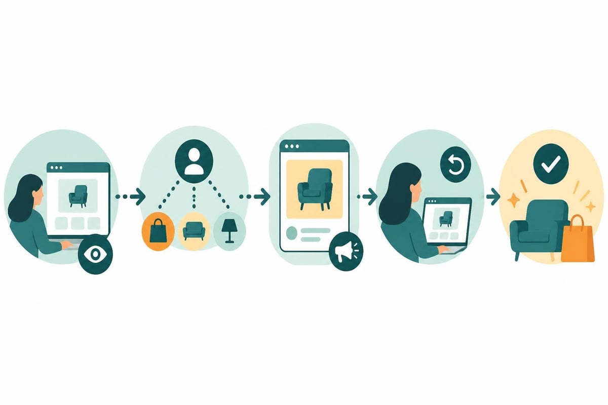 Retargeting-prosessi vaiheittain