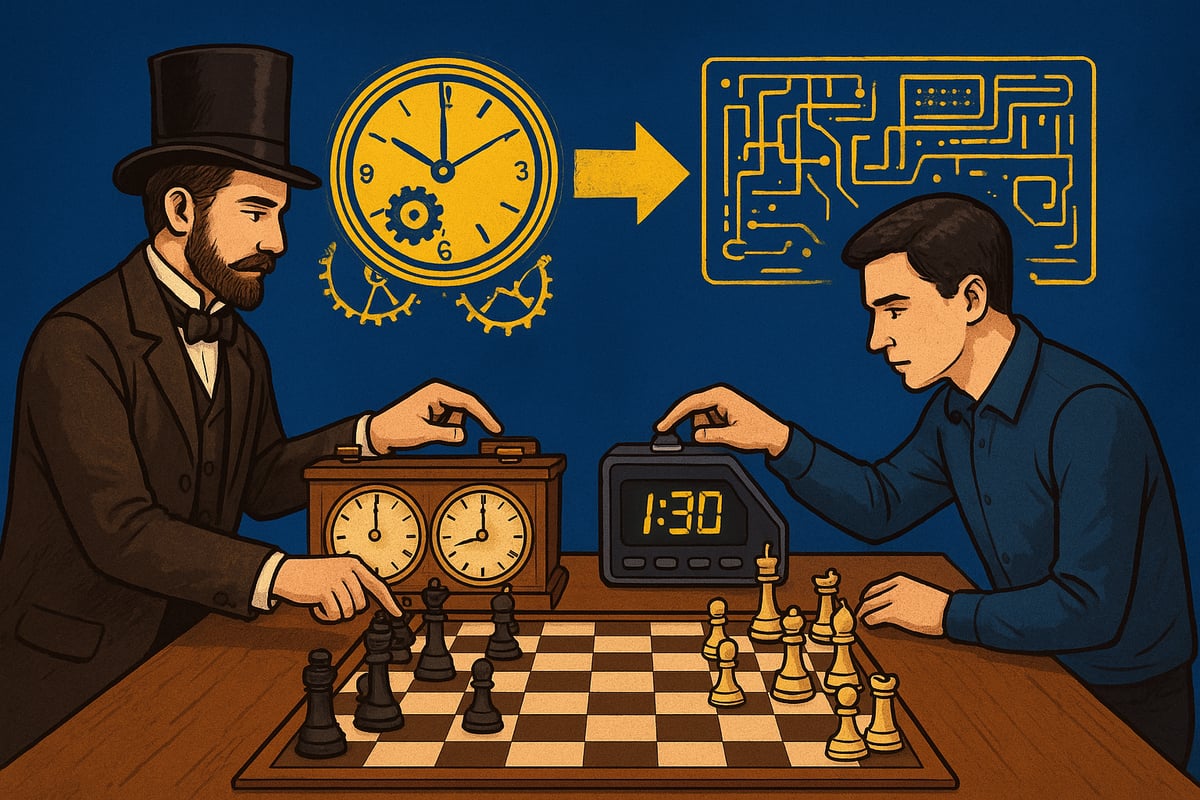 The Evolution of Chess Clocks: From Analog to Digital