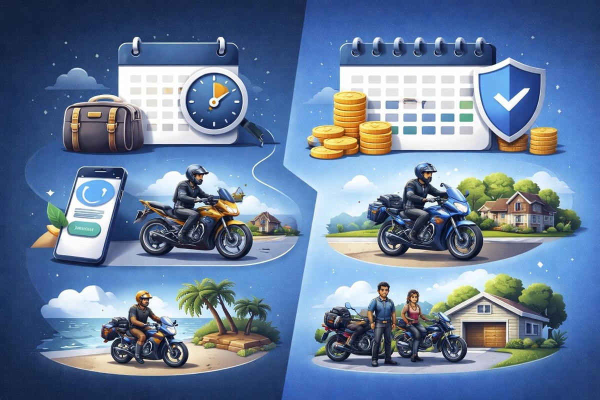 Comparación seguros temporales vs anuales