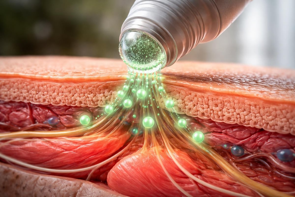 Skin absorption layers