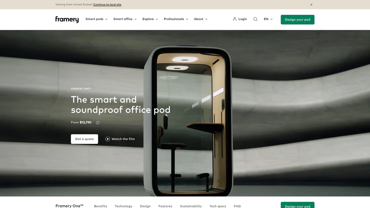 9 Game-Changing Office Cubicle Pods for 2025 Workspaces - Framery One