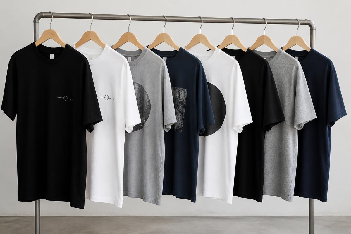Logo tee wardrobe planning