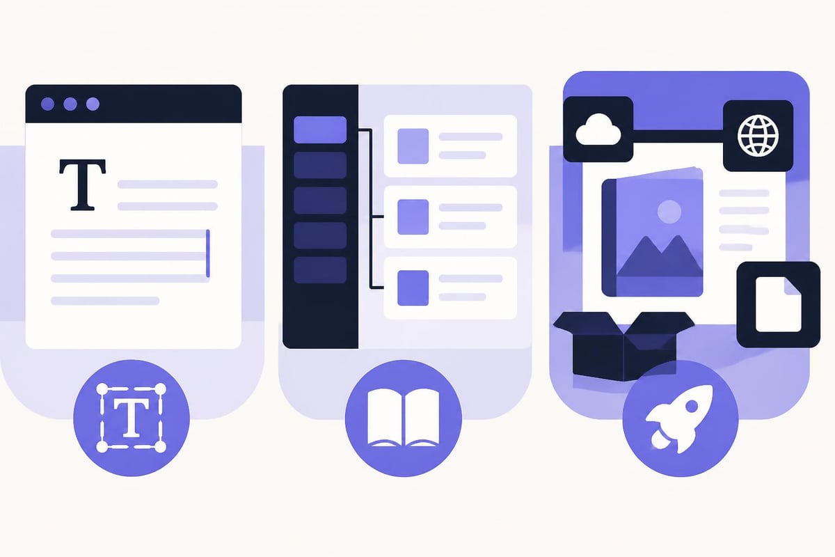 Different types of writing platforms