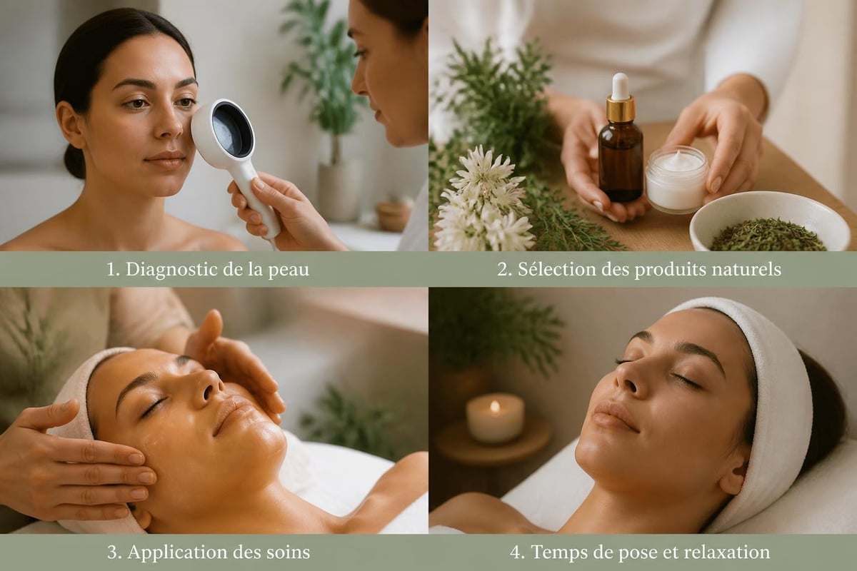 Natural facial care workflow