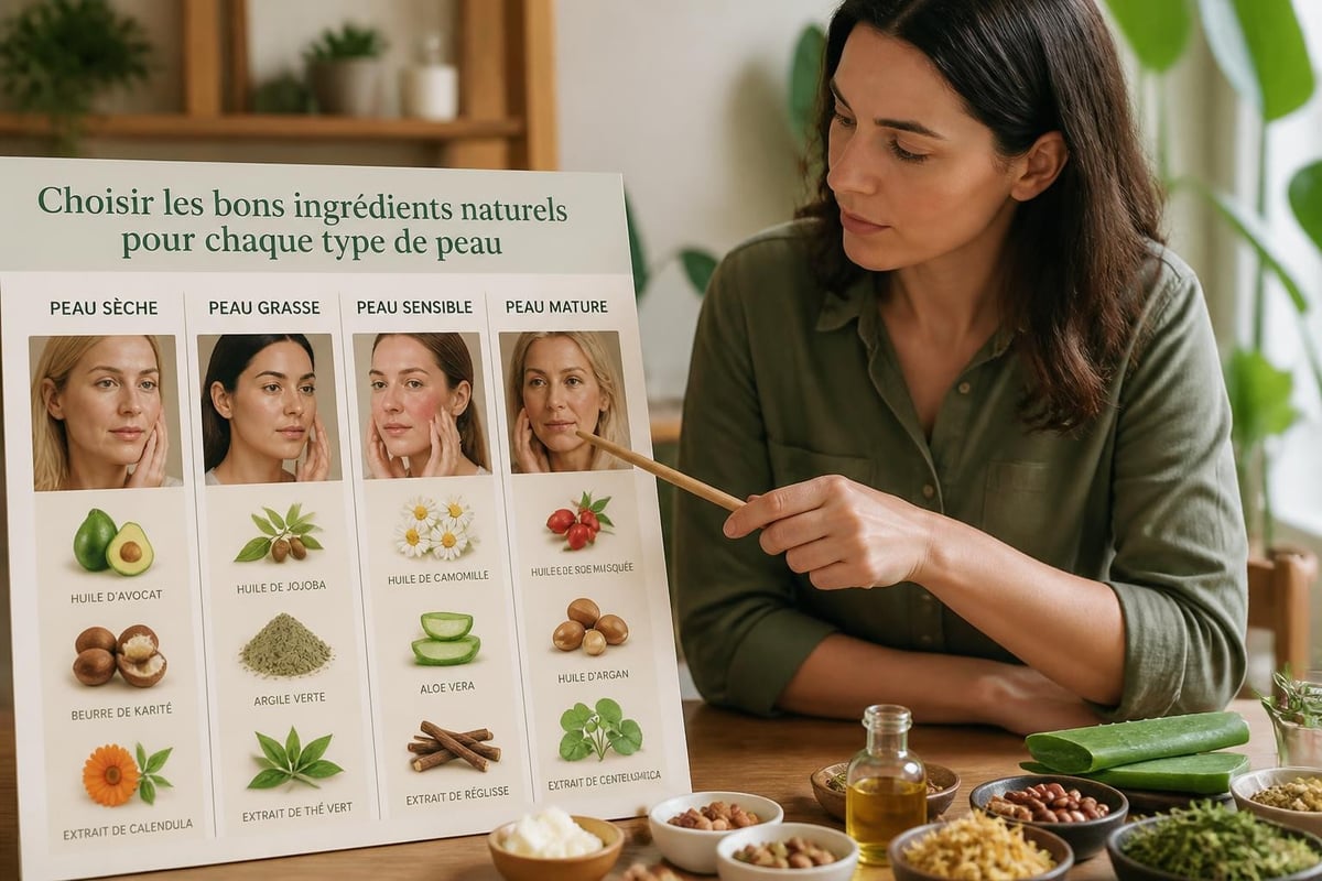Natural ingredients selection