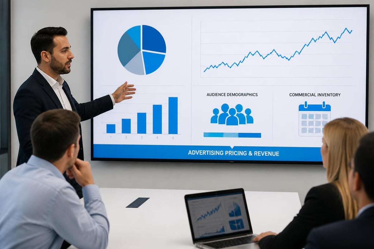 Television advertising revenue model