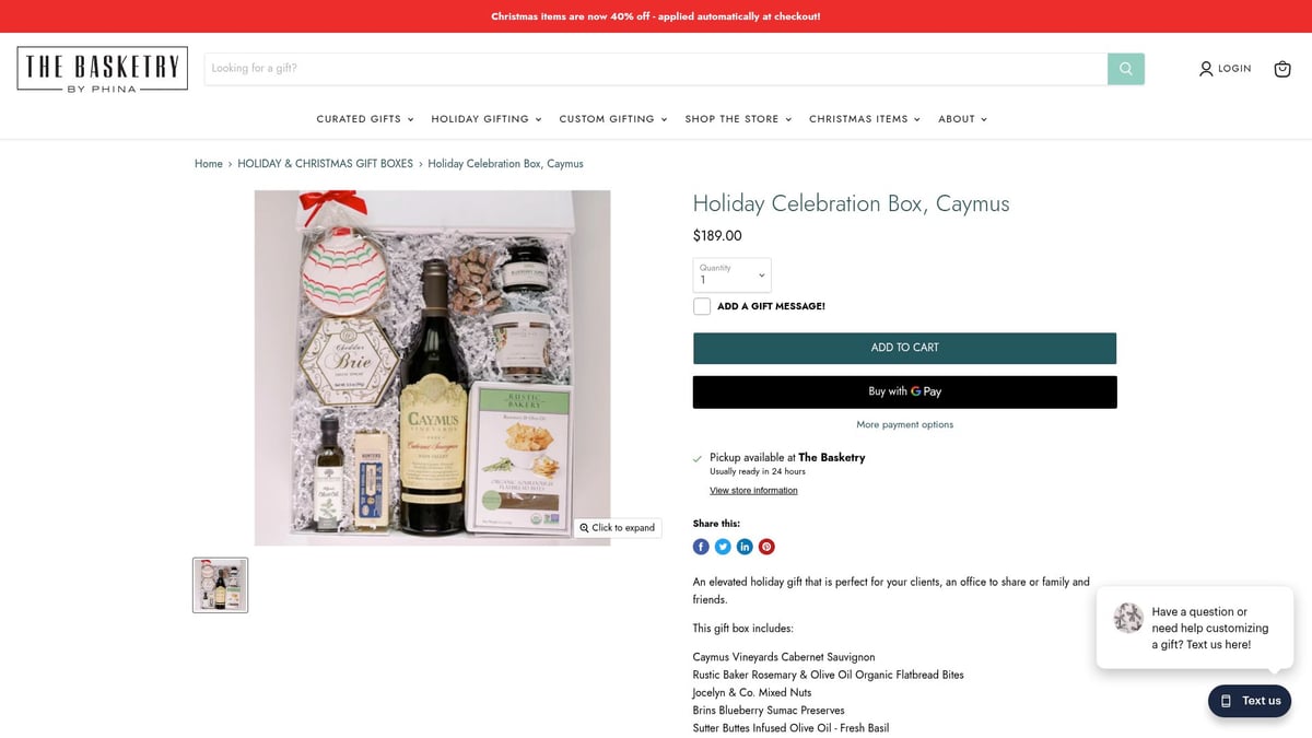 7 Best Gift Box Holiday Ideas to Celebrate in 2026 - Holiday Celebration Box, Caymus