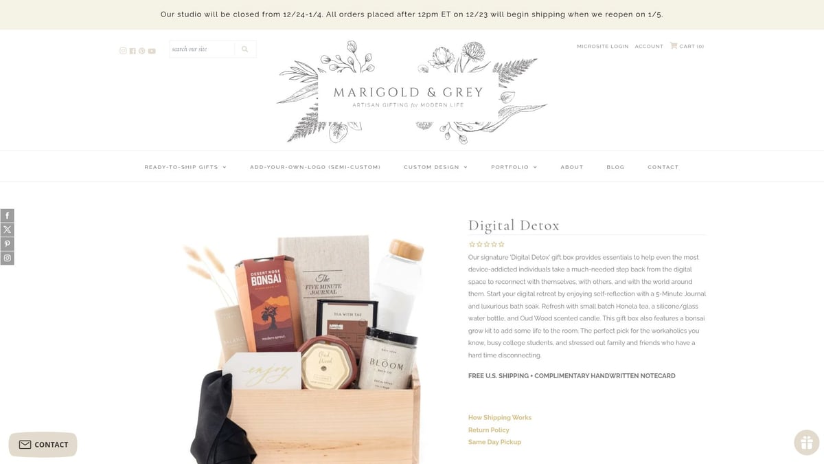 7 Best Gift Box Holiday Ideas to Celebrate in 2026 - Digital Detox Box