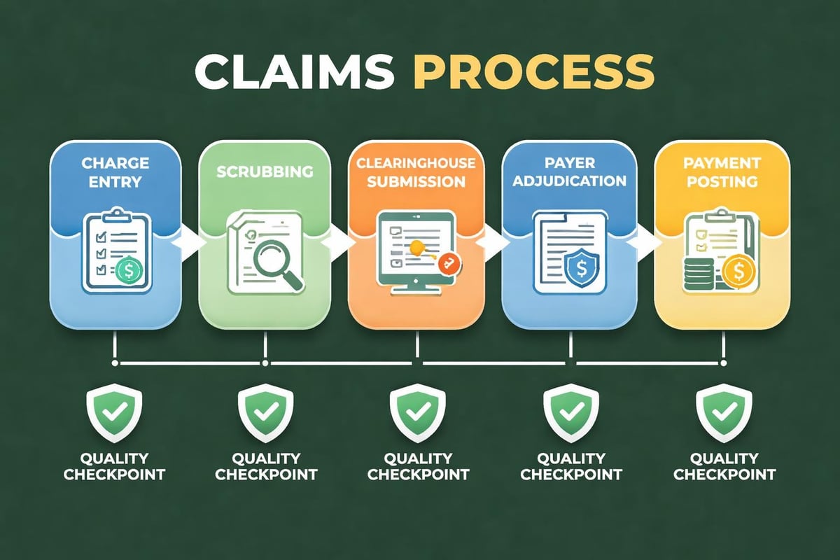 Claims submission workflow