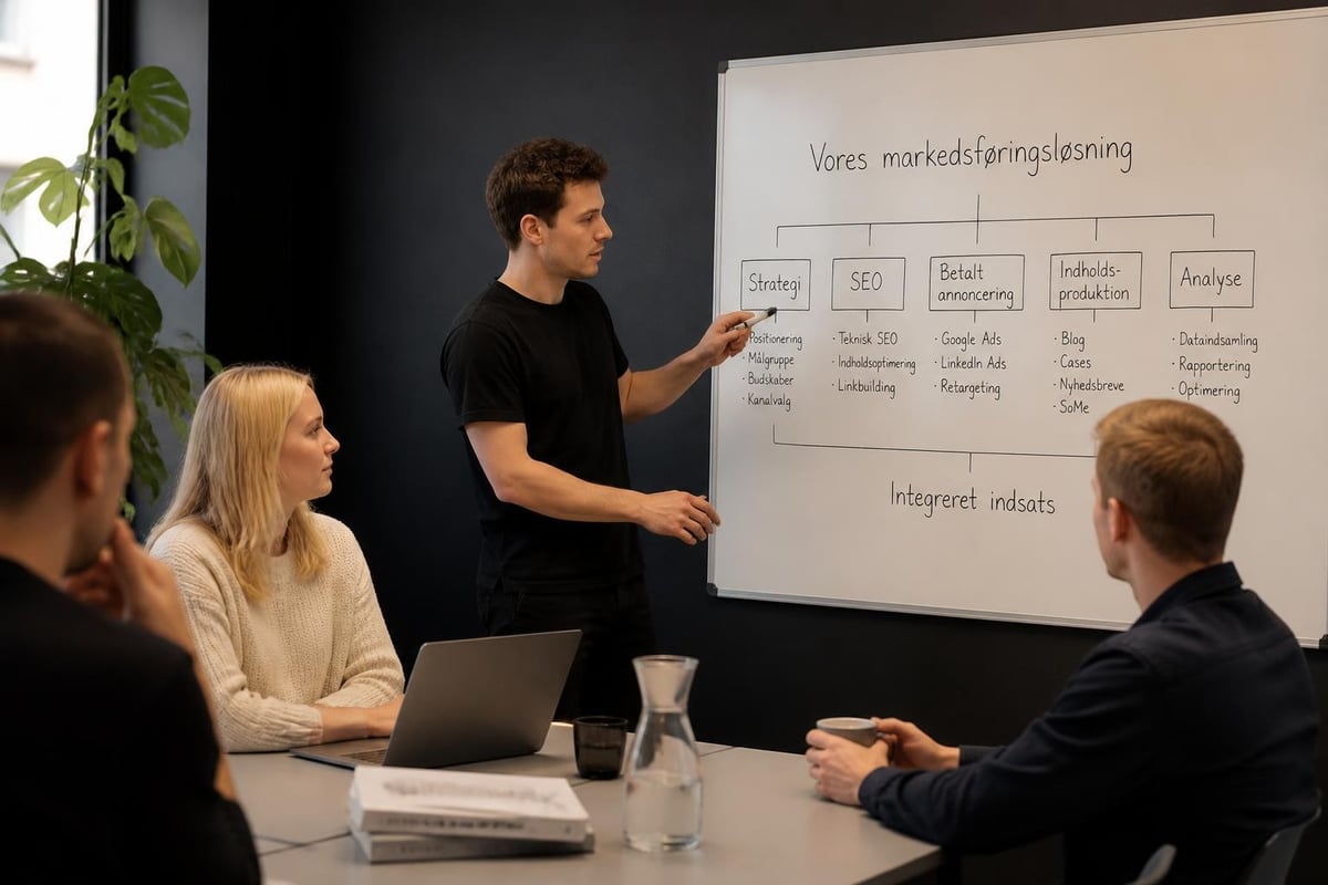 Marketing bureau service structure