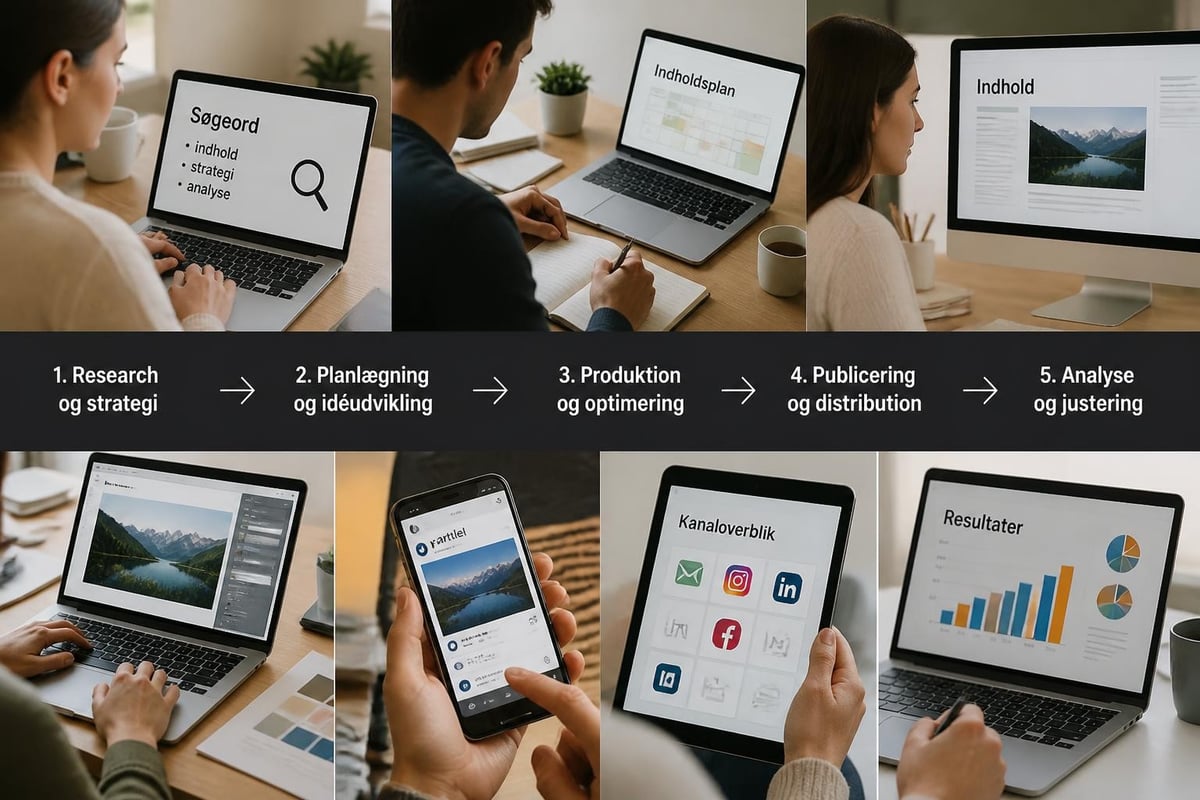 Content marketing workflow