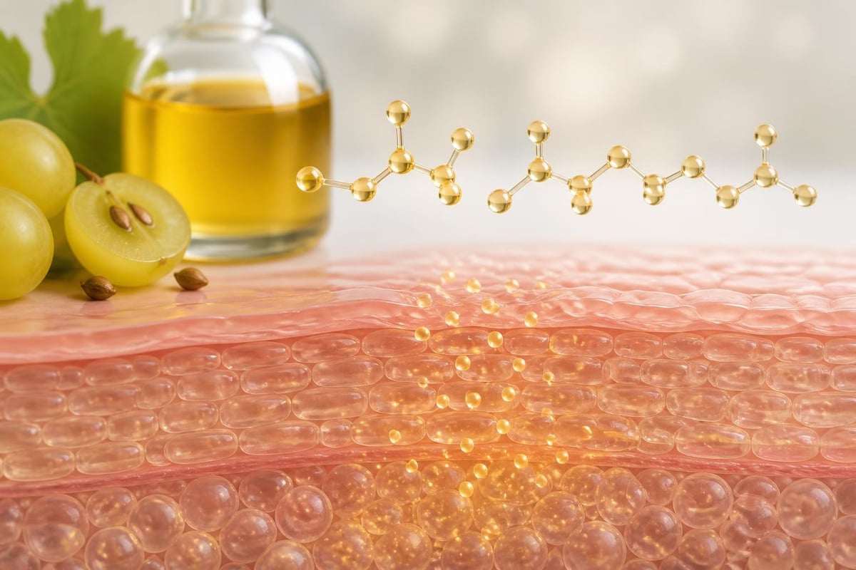 Grapeseed oil skincare benefits