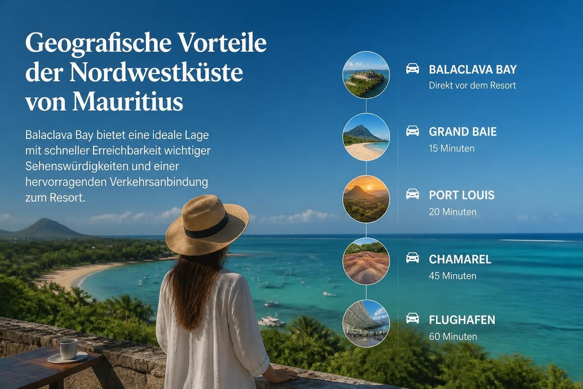 Lage des Westin Turtle Bay Resort