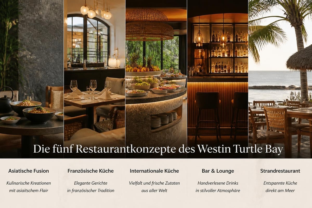Kulinarisches Angebot im Resort