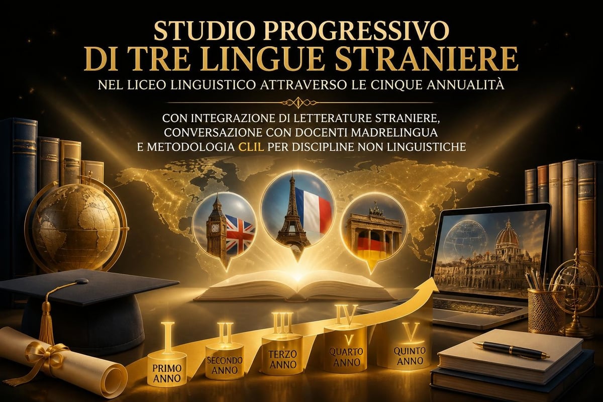 Approccio multilinguistico del Liceo Linguistico