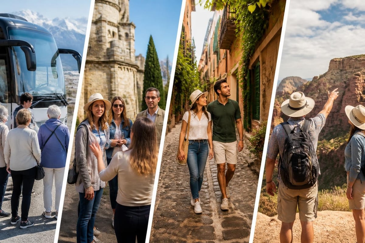 Types of guided tours