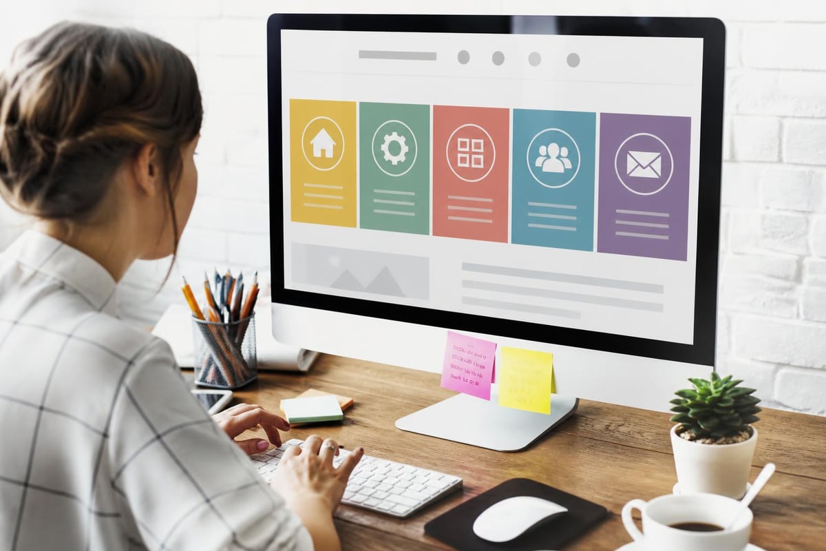 Website-Navigationsstruktur