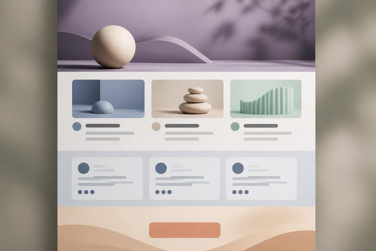 Visuelle Design-Hierarchie