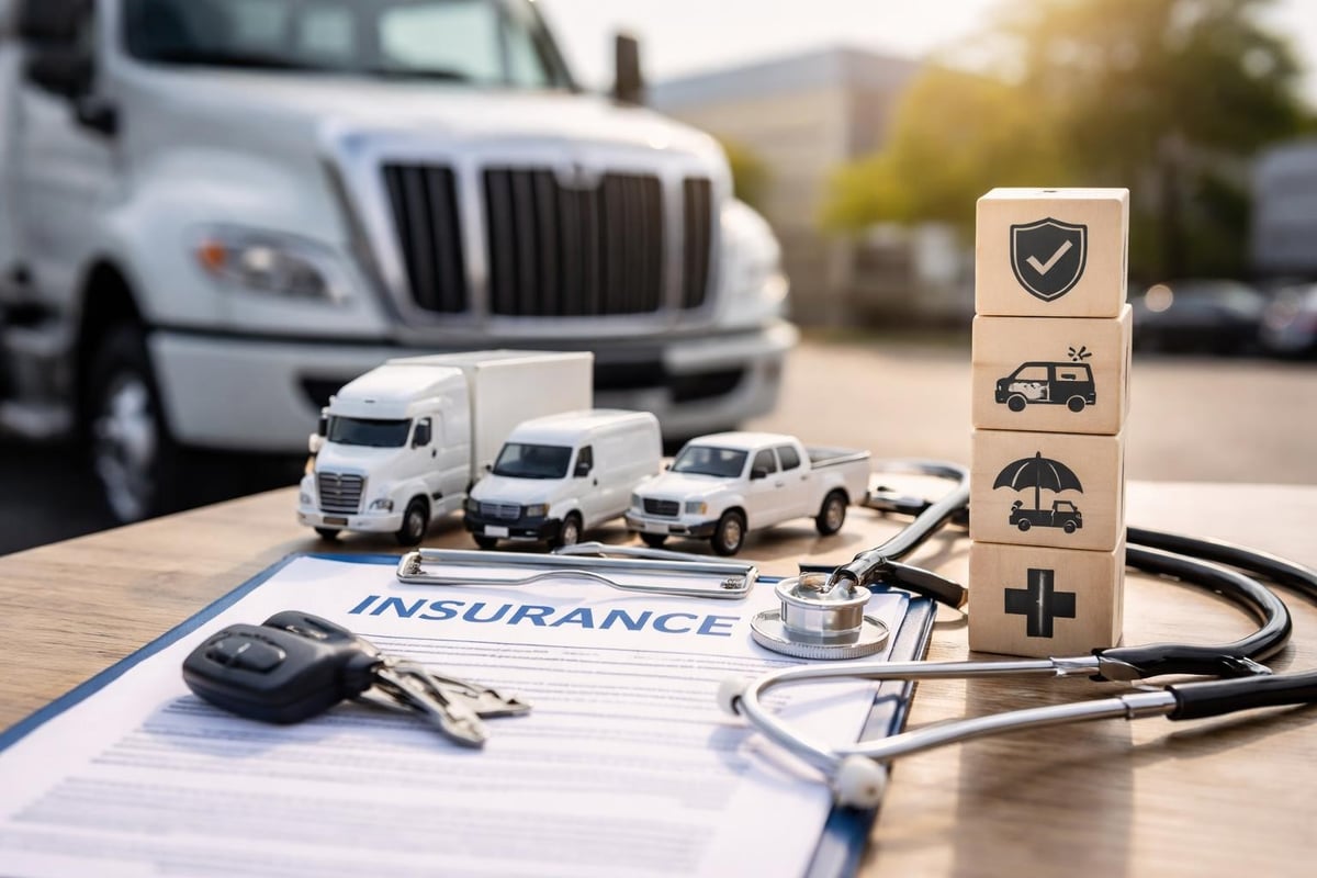 Commercial vehicle insurance coverage types