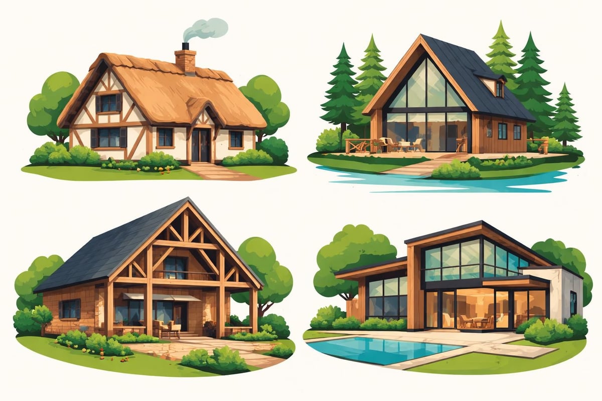 Timber frame design variations