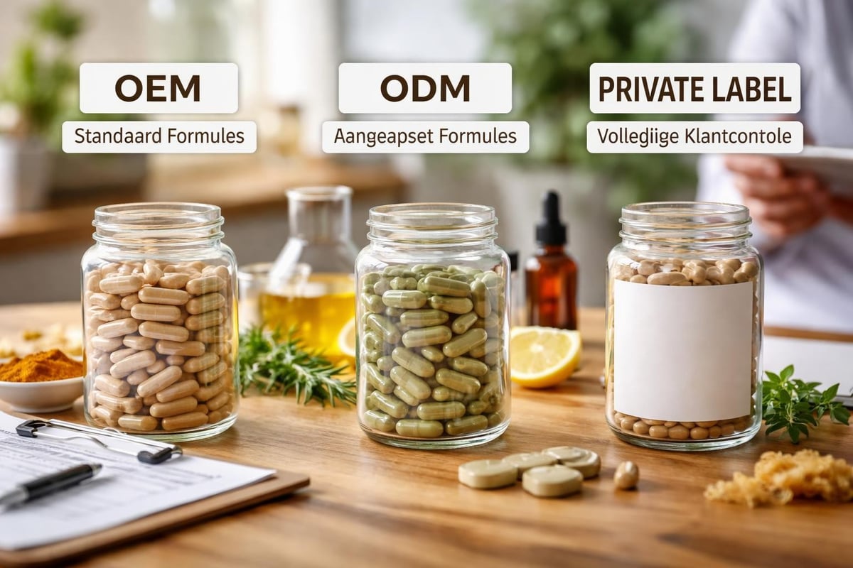 OEM supplement manufacturing models