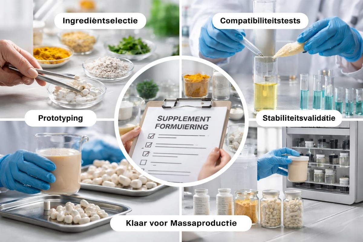 Supplement development stages