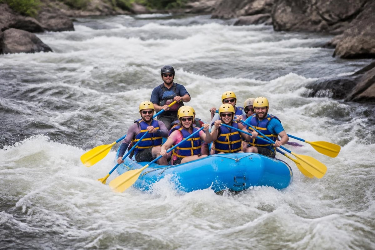 Whitewater rafting adventure