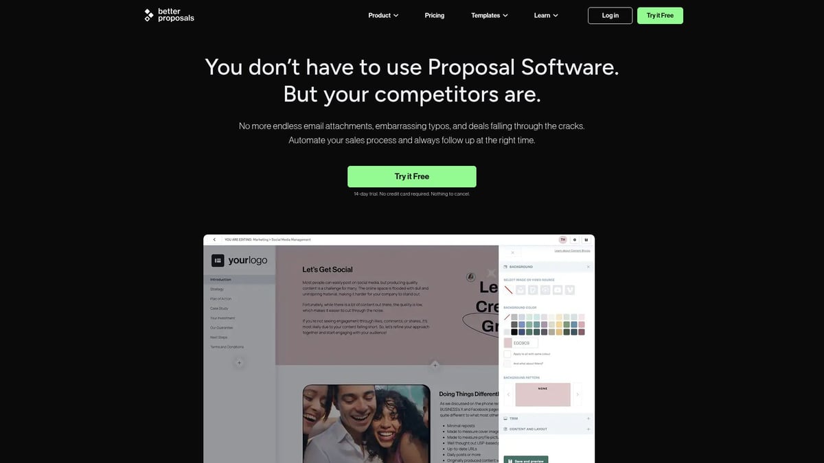 9 Essential Agency Proposal Templates That Close Deals in 2026 - Better Proposals