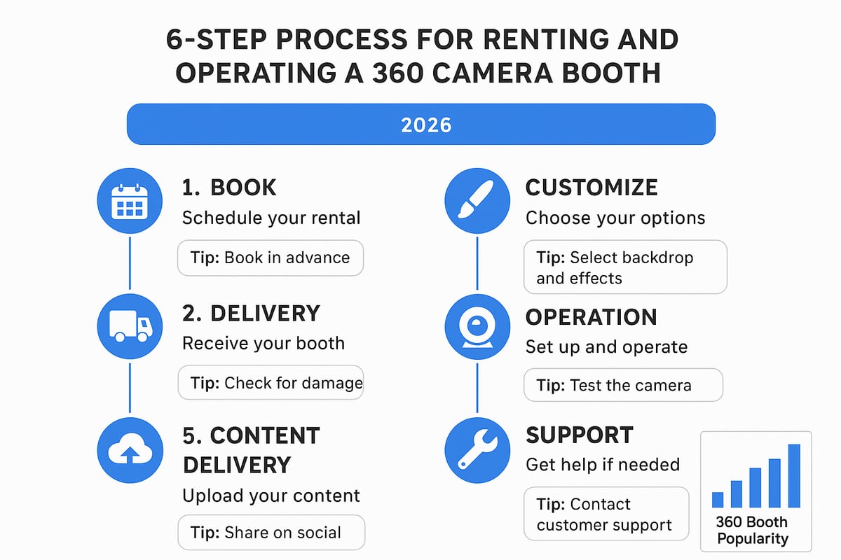Step-by-Step: Renting and Operating a 360 Camera Booth