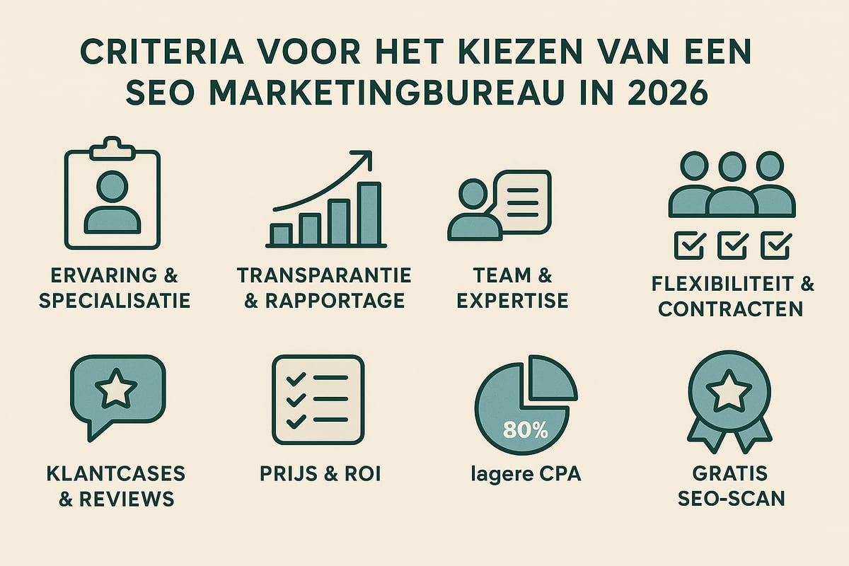 Criteria voor het Kiezen van een SEO Marketingbureau