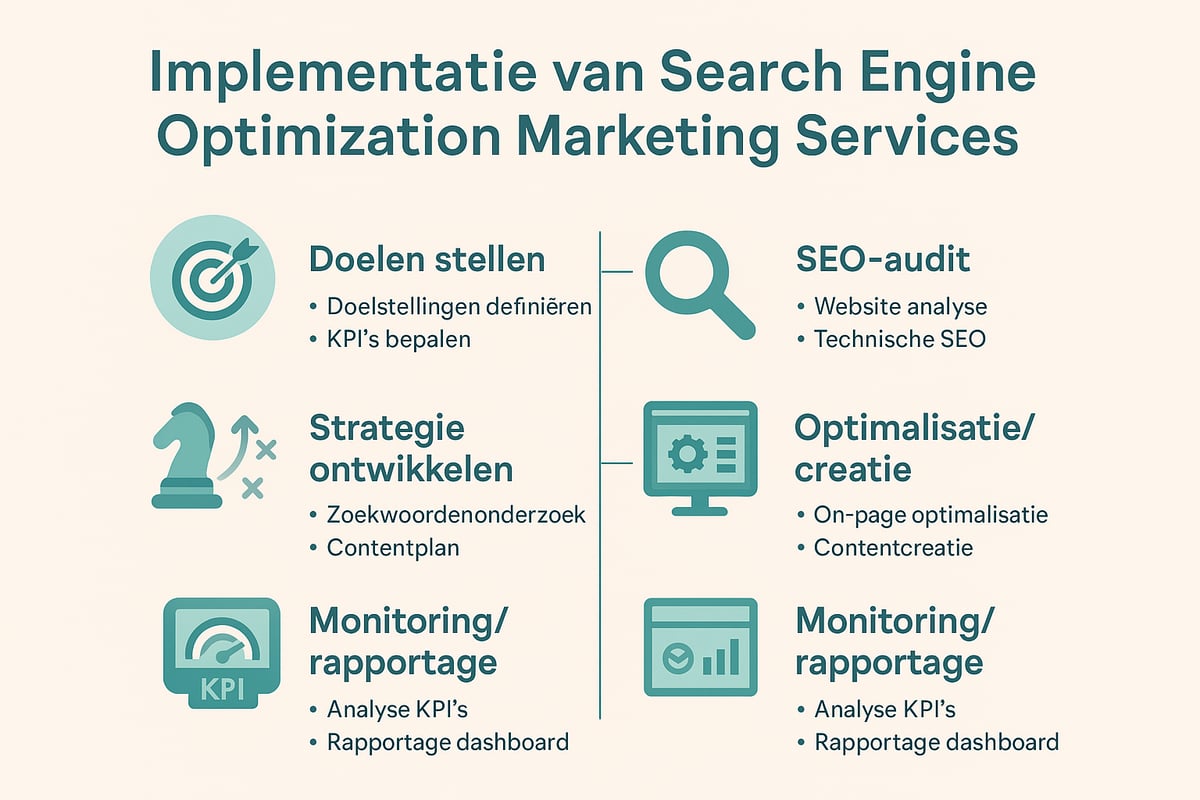 Stappenplan: Succesvolle Implementatie van SEO Marketingdiensten