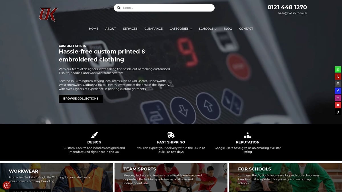 7 Essential Best T Shirt Printers UK for 2026 Success - OK T-Shirt: Custom Printing & Embroidery Experts