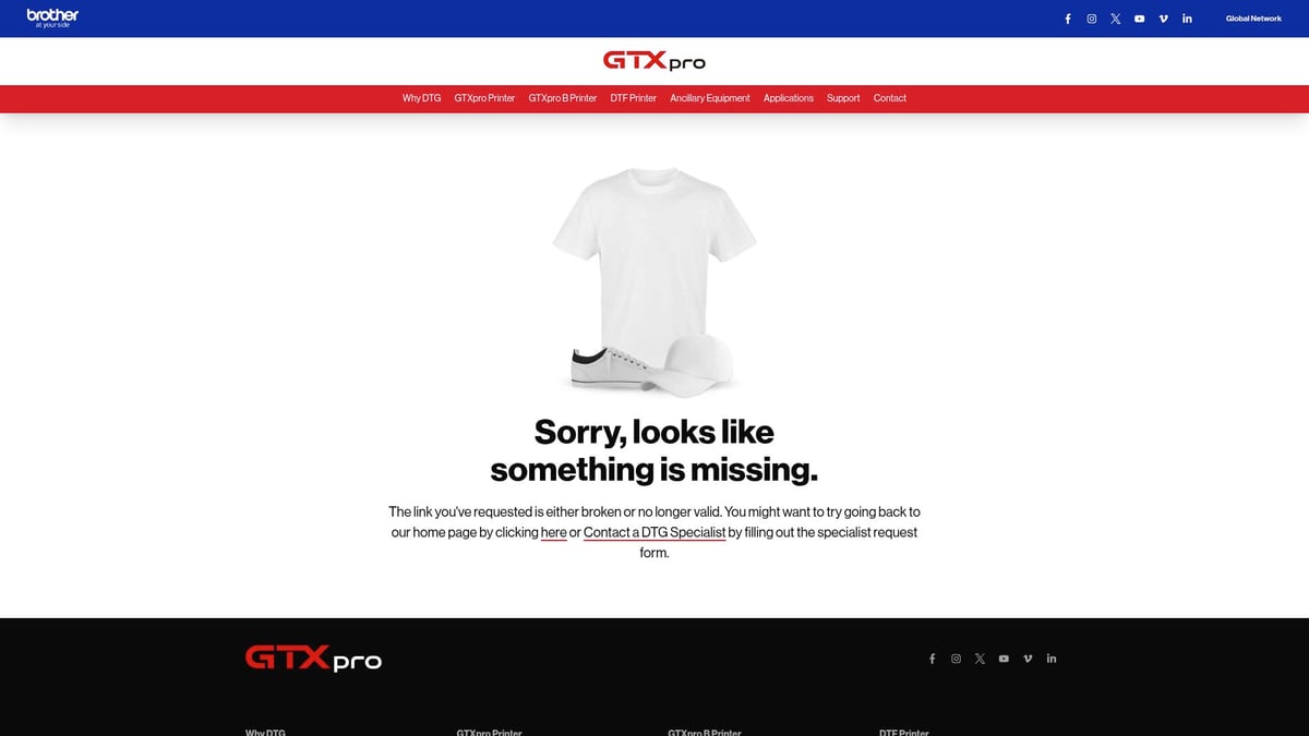 7 Essential Best T Shirt Printers UK for 2026 Success - Brother GTXpro Bulk