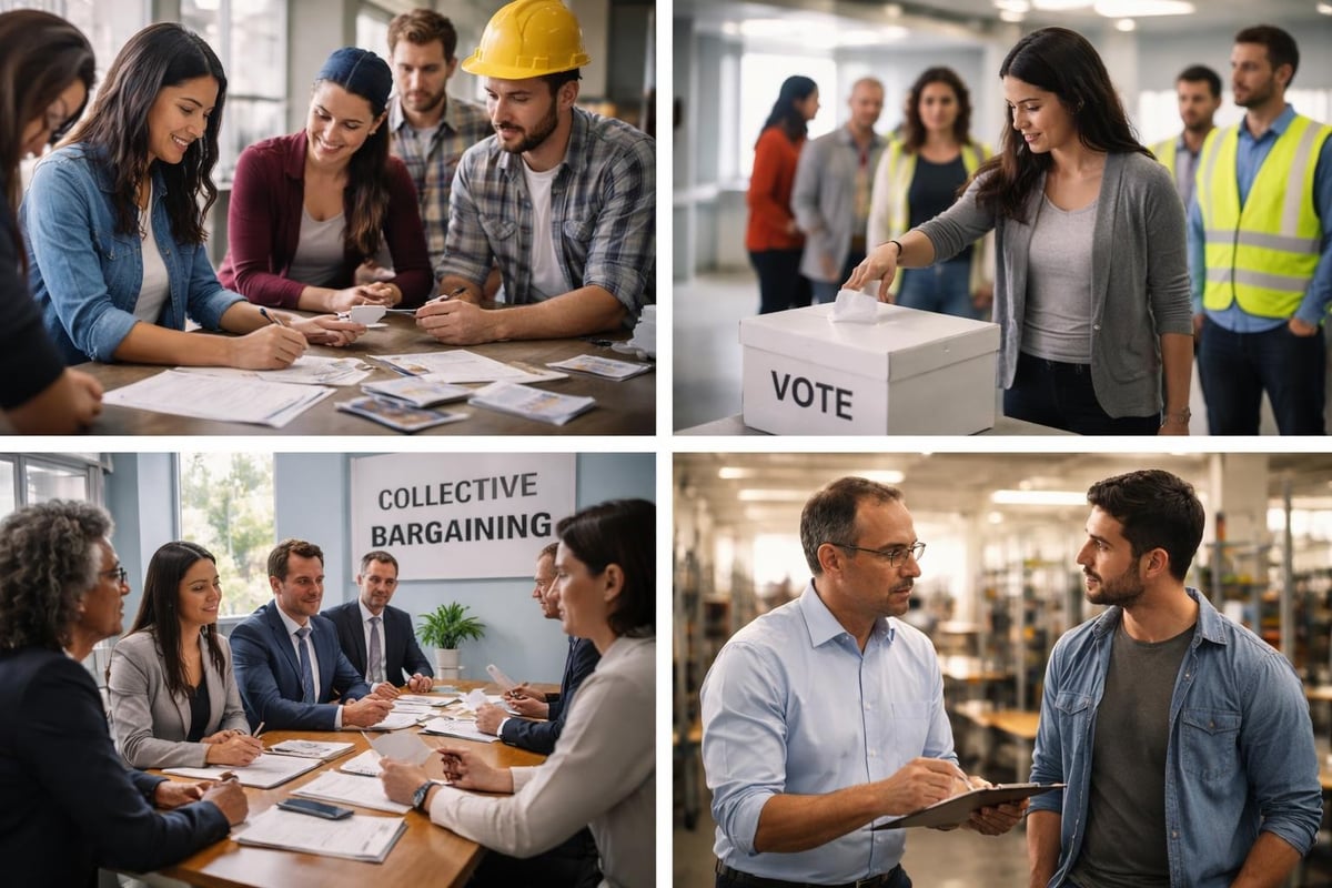 Union certification and collective bargaining process