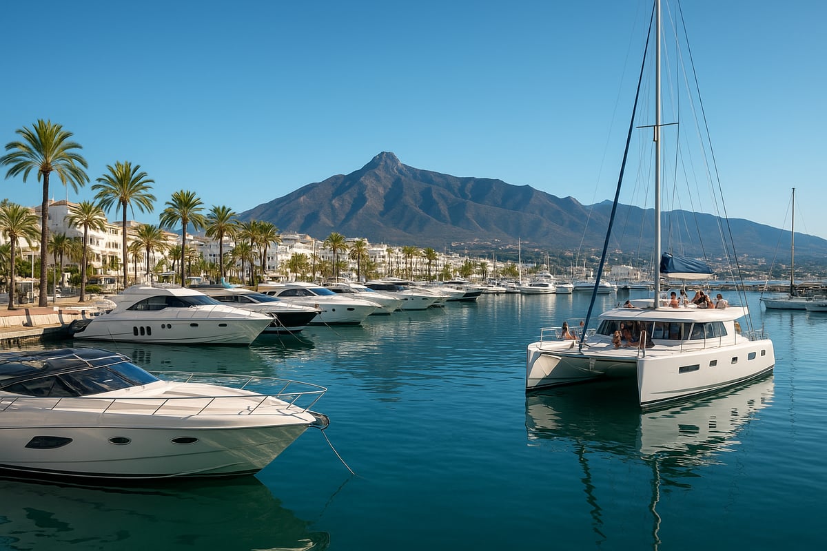 Types of Boats Available for Rent in Marbella
