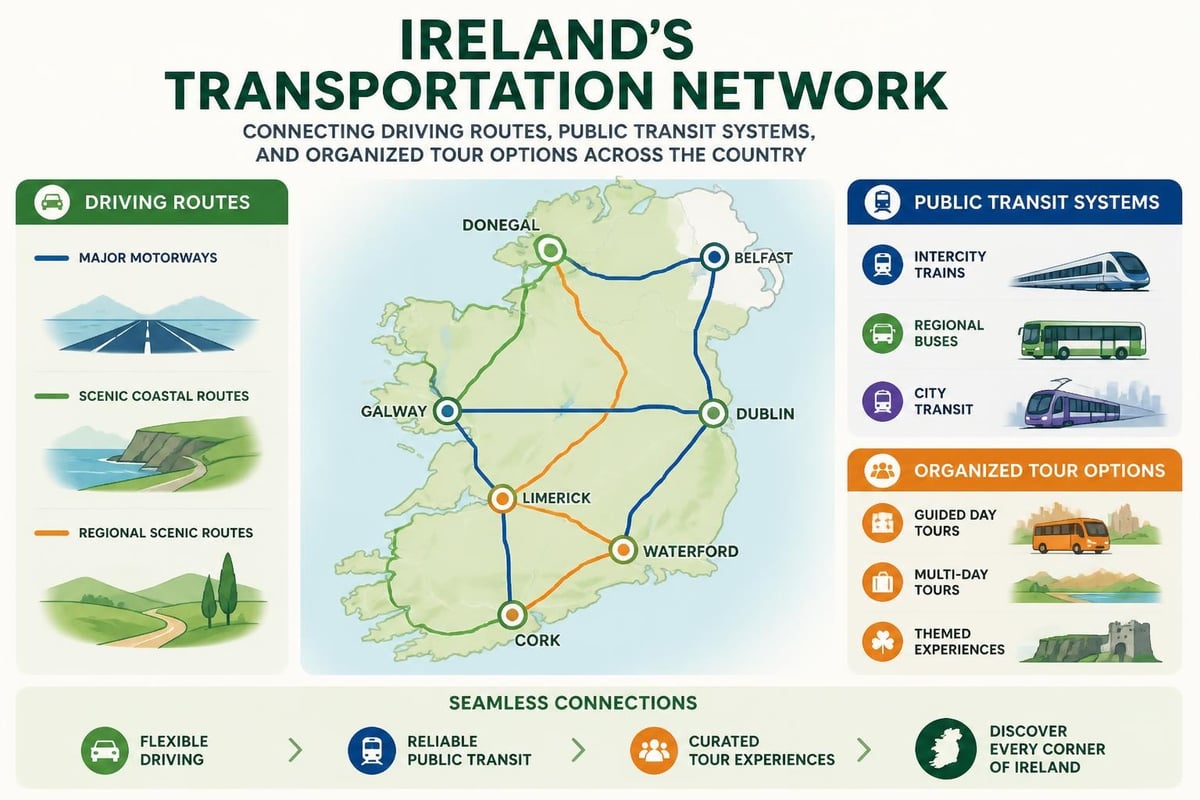 Ireland transportation methods