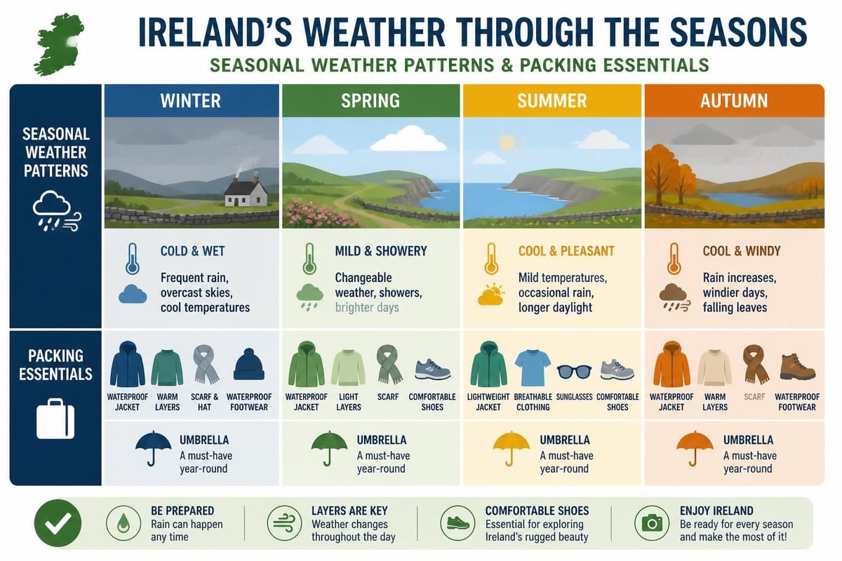Ireland weather preparation essentials