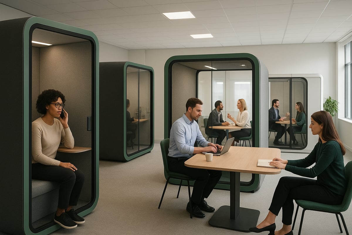 Key Benefits of Workplace Pods for UK Offices