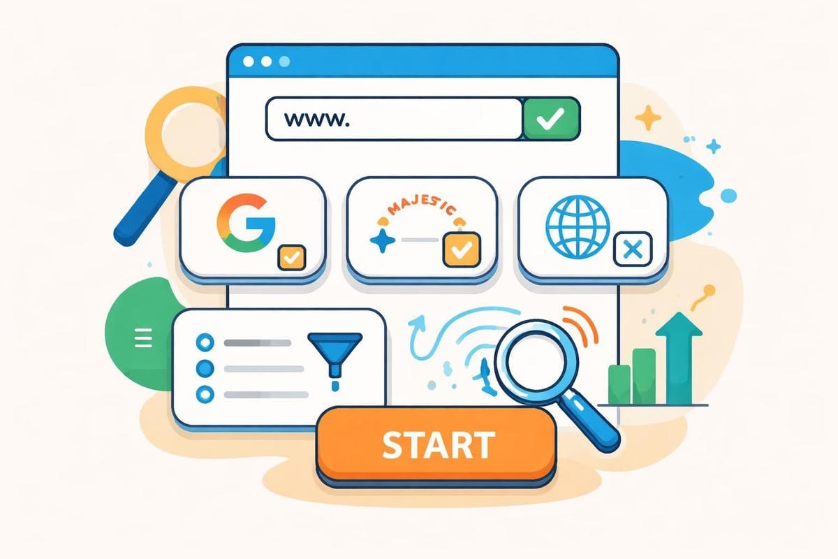 SEO SpyGlass project setup process