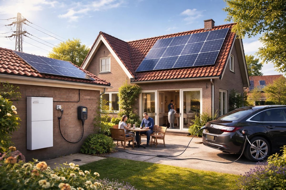Energie-integratie woning