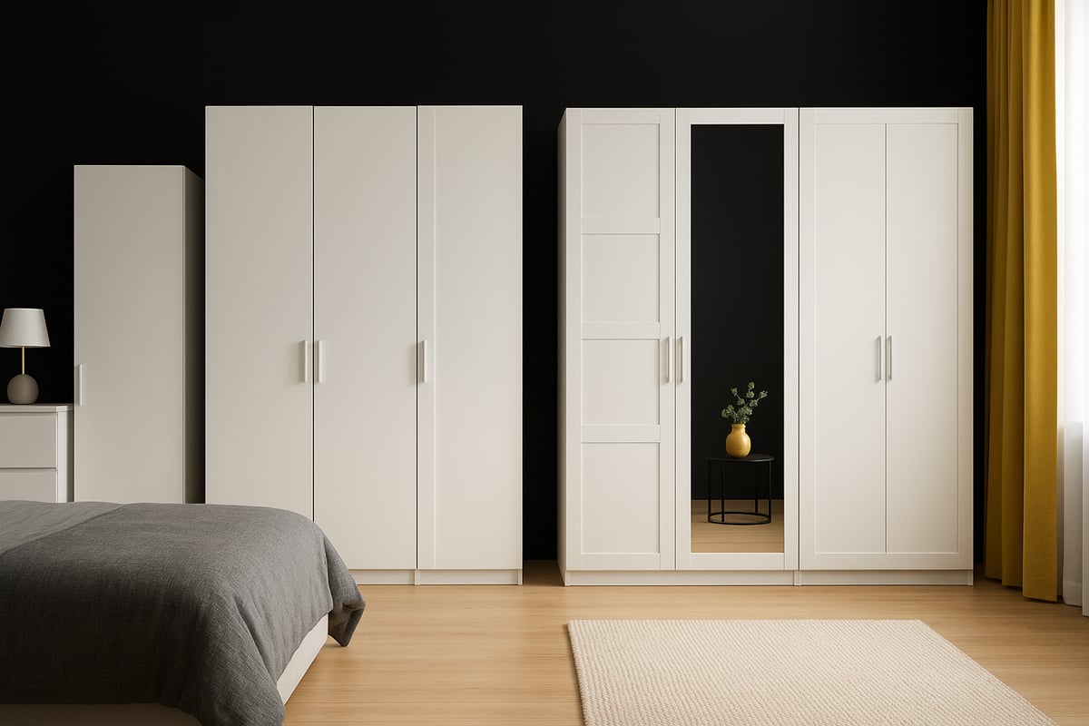 Weiße Kleiderschränke von Ikea: Modelle und Trends 2026