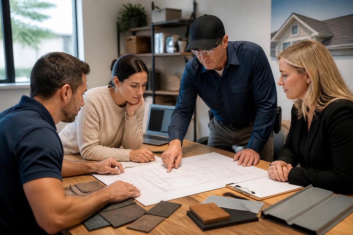 Roofing project planning checklist