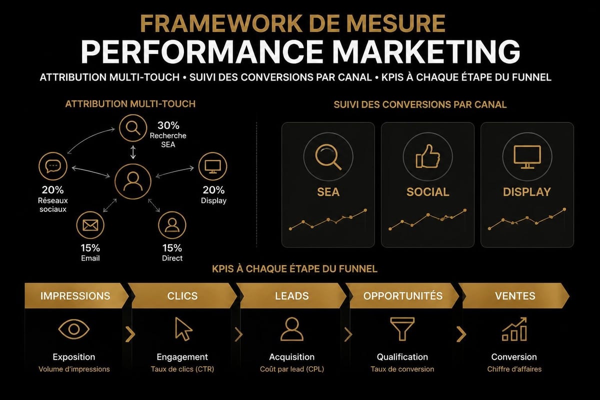 Performance marketing measurement framework