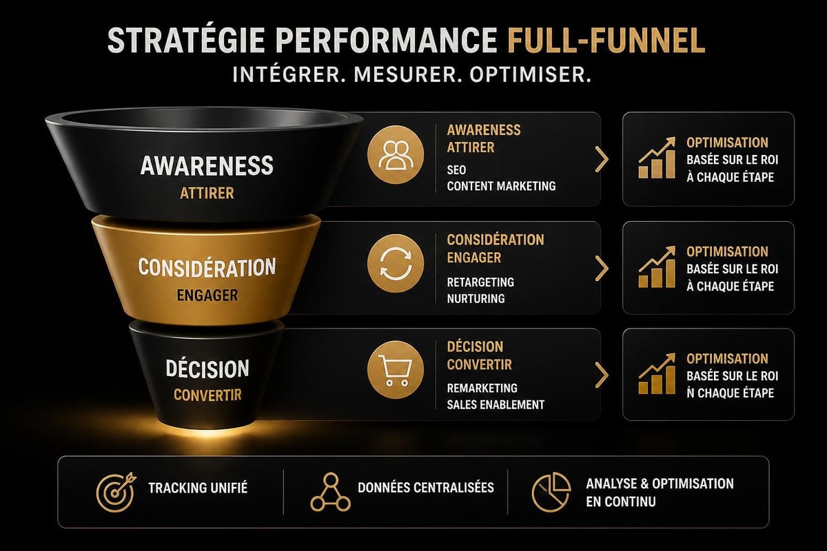 Full-funnel performance strategy