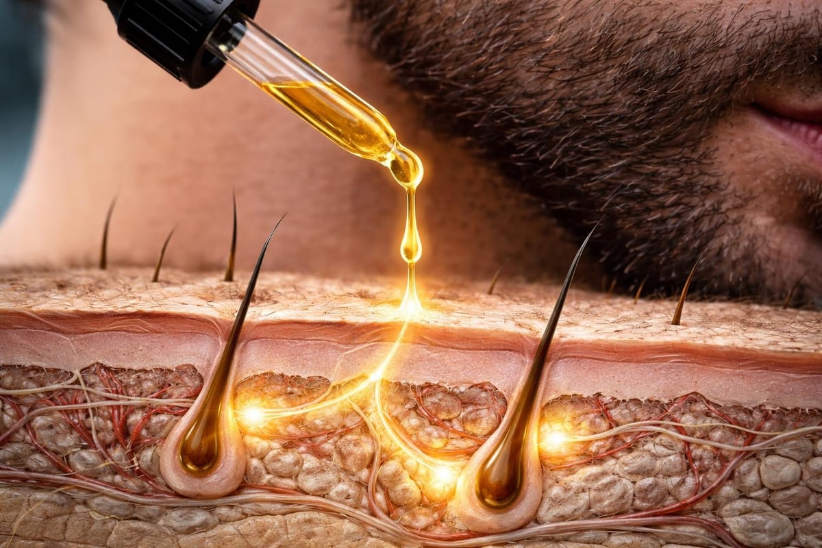 Follicle nutrient delivery system