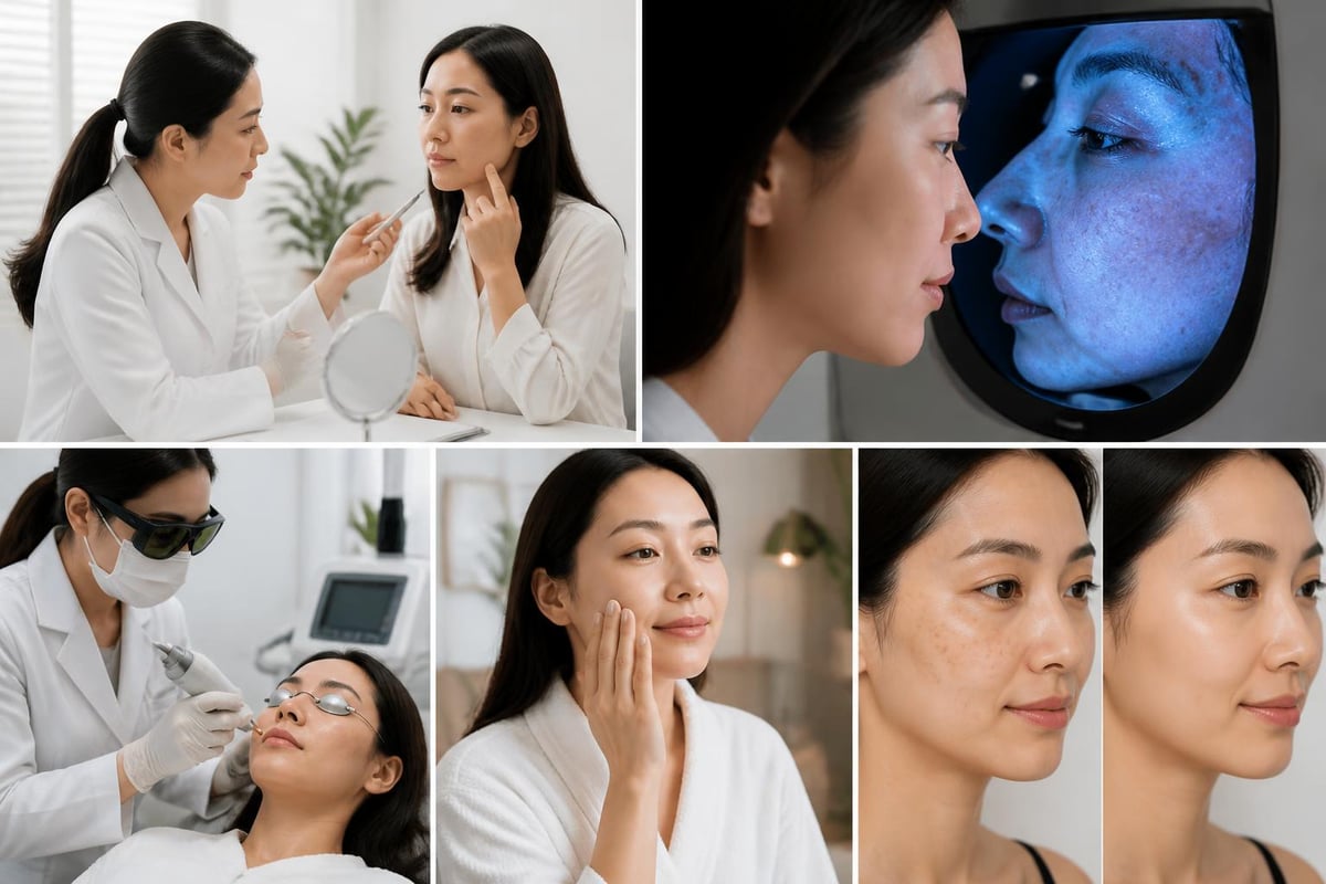 Laser treatment process