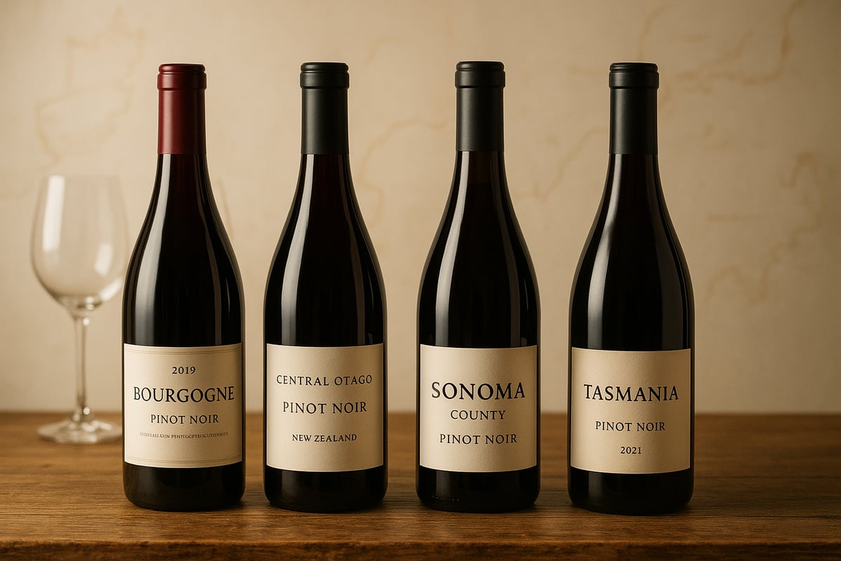 Pinot Noir Wine Price Ranges by Region